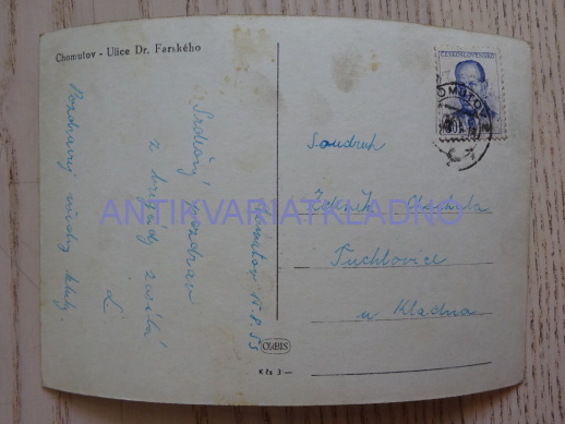 CHOMUTOV, ULICE DR. FARSKÉHO