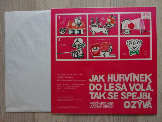 JAK HURVÍNEK DO LESA VOLÁ, TAK SE SPEJBL OZÝVÁ, MILOŠ KIRSCHNER, LP