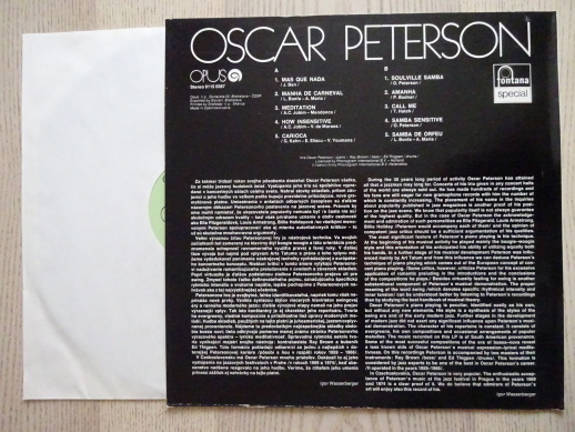 OSCAR PETERSON, LP