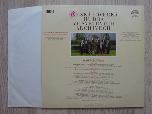 ČESKÁ LOVECKÁ HUDBA VE SVĚTOVÝCH ARCHIVECH, LP