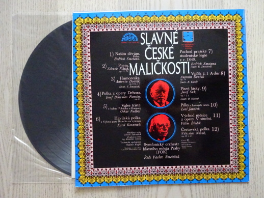 SLAVNÉ ČESKÉ MALIČKOSTI, LP