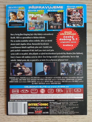 ZÁKON POMSTY, DVD FILM