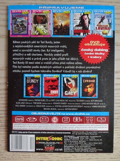 TED BUNDY, DVD FILM