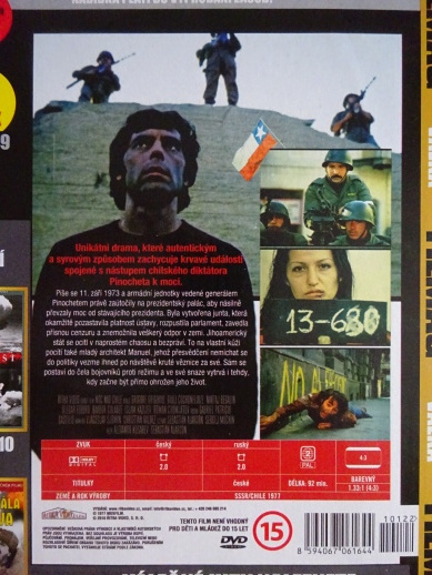 NOC NAD CHILE, DVD FILM