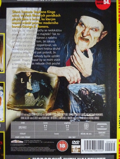 CREEPSHOW: PLÍŽIVÝ DĚS, DVD FILM HOROR