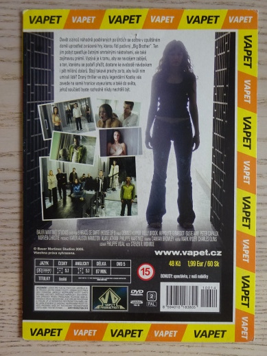 9 HRÁČŮ SE SMRTÍ, DVD FILM