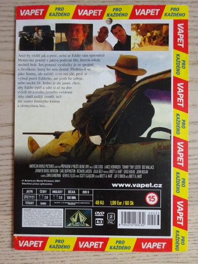 PŘEPADENÍ V POUŠTI, DVD FILM