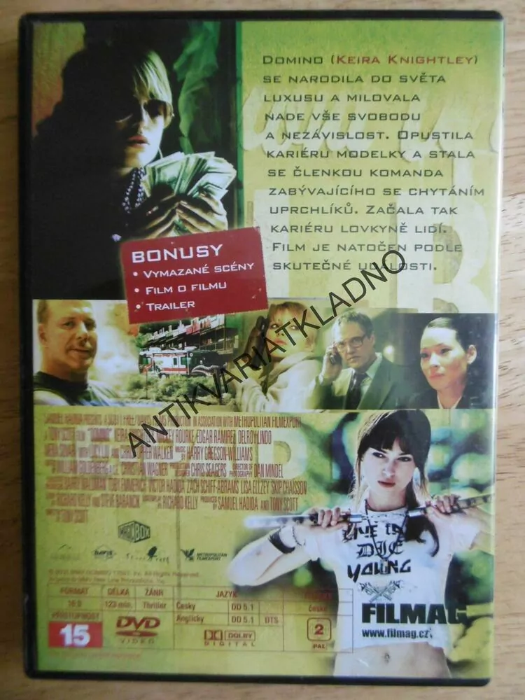 DOMINO, DVD FILM
