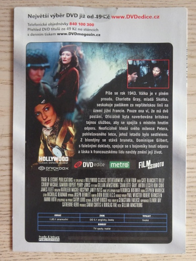 CHARLOTTE GRAY, DVD FILM
