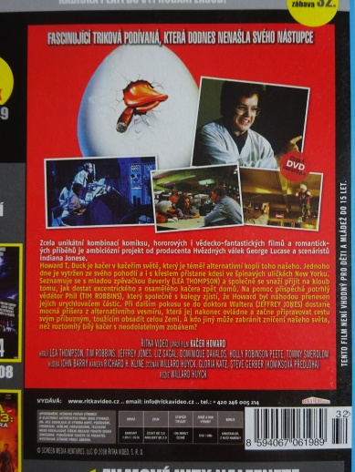 KAČER HOWARD, DVD FILM