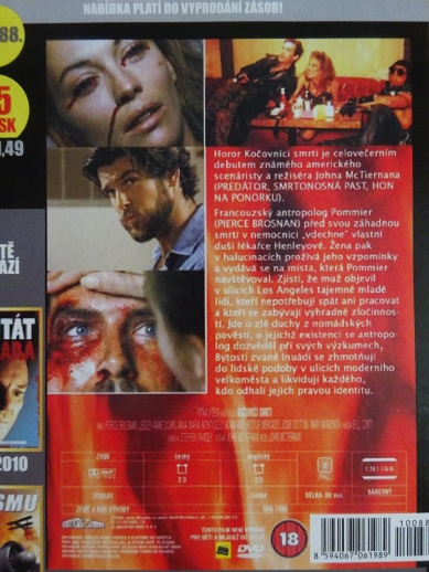 KOČOVNÍCI SMRTI, brosnan, DVD FILM