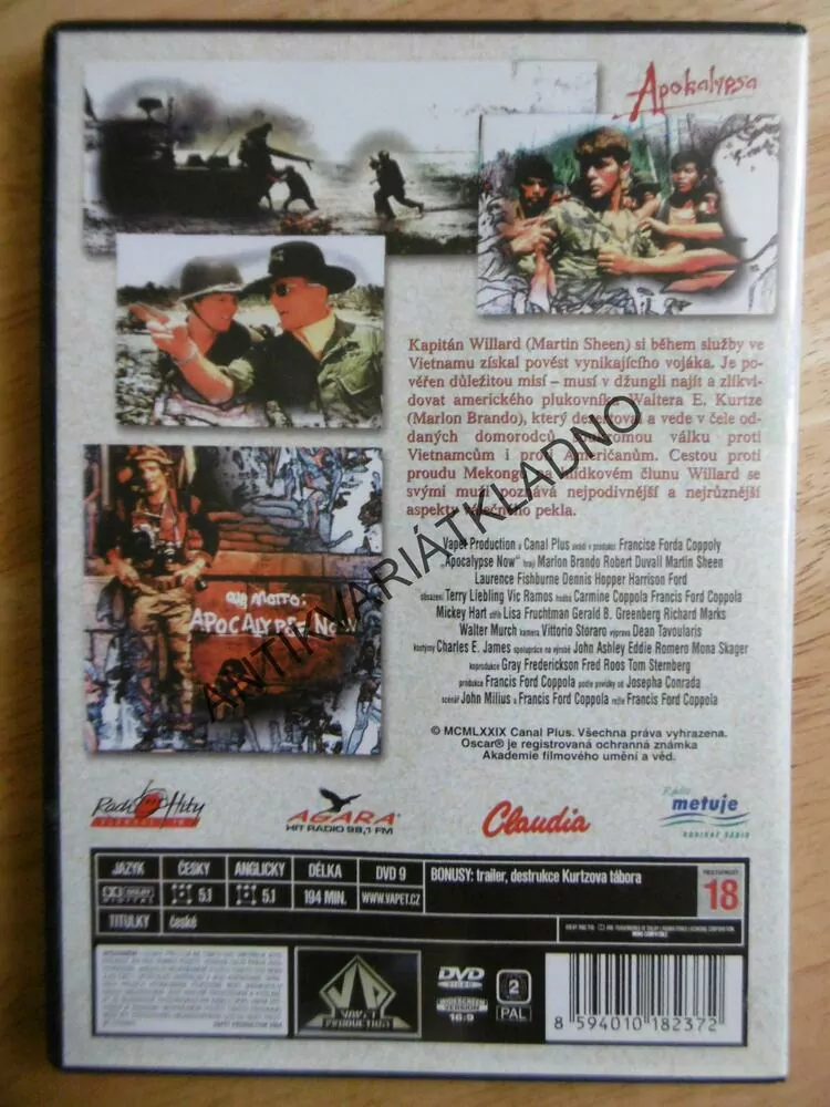 APOKALYPSA, DVD FILM