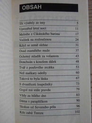 KDO ZABIL TEREZU, I. M. JEDLIČKA, **an