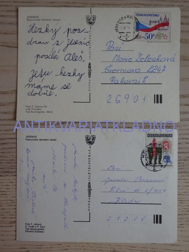 JESENICE, OKRES RAKOVNÍK, 2 KUSY