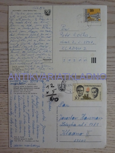 JÁCHYMOV, OKRES KARLOVY VARY, 2 KUSY