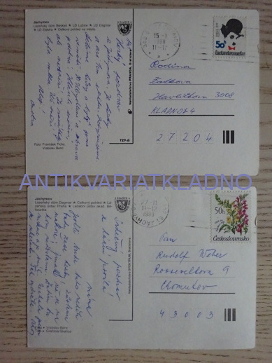 JÁCHYMOV, OKRES KARLOVY VARY, 2 KUSY