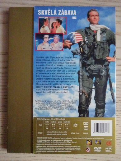 ŽHAVÉ VÝSTŘELY, DVD FILM