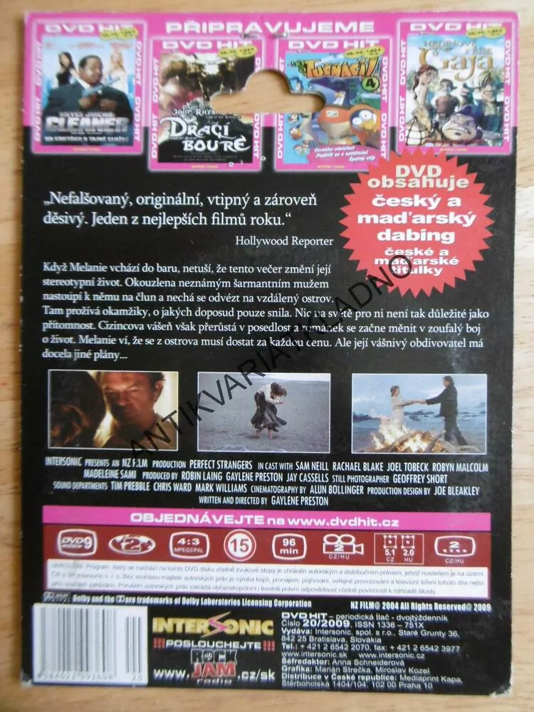 CIZINEC, SAM NEILL, DVD FILM
