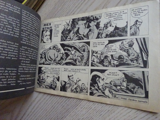 OHNÍČEK 11/1970, KOMIKS, NEPRAKTA, SEKORA, BURIAN