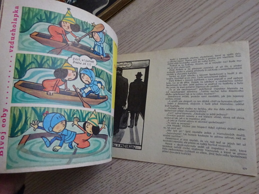 OHNÍČEK 23/1970, KOMIKS, NEPRAKTA, SEKORA, BURIAN