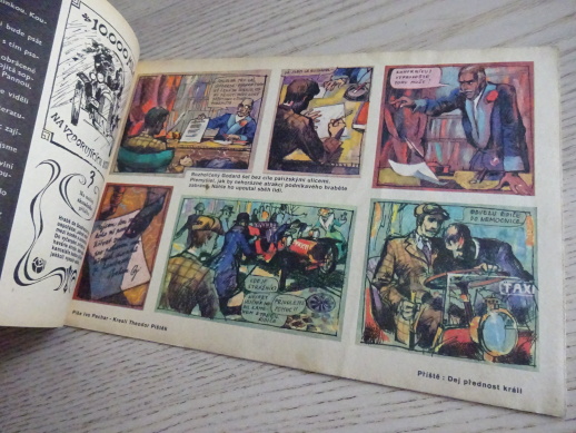 OHNÍČEK 3/1971, KOMIKS, NEPRAKTA, SEKORA, BURIAN