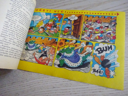 OHNÍČEK 7/1971, KOMIKS, NEPRAKTA, SEKORA, BURIAN