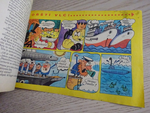 OHNÍČEK 11/1972, KOMIKS, NEPRAKTA, SEKORA, BURIAN