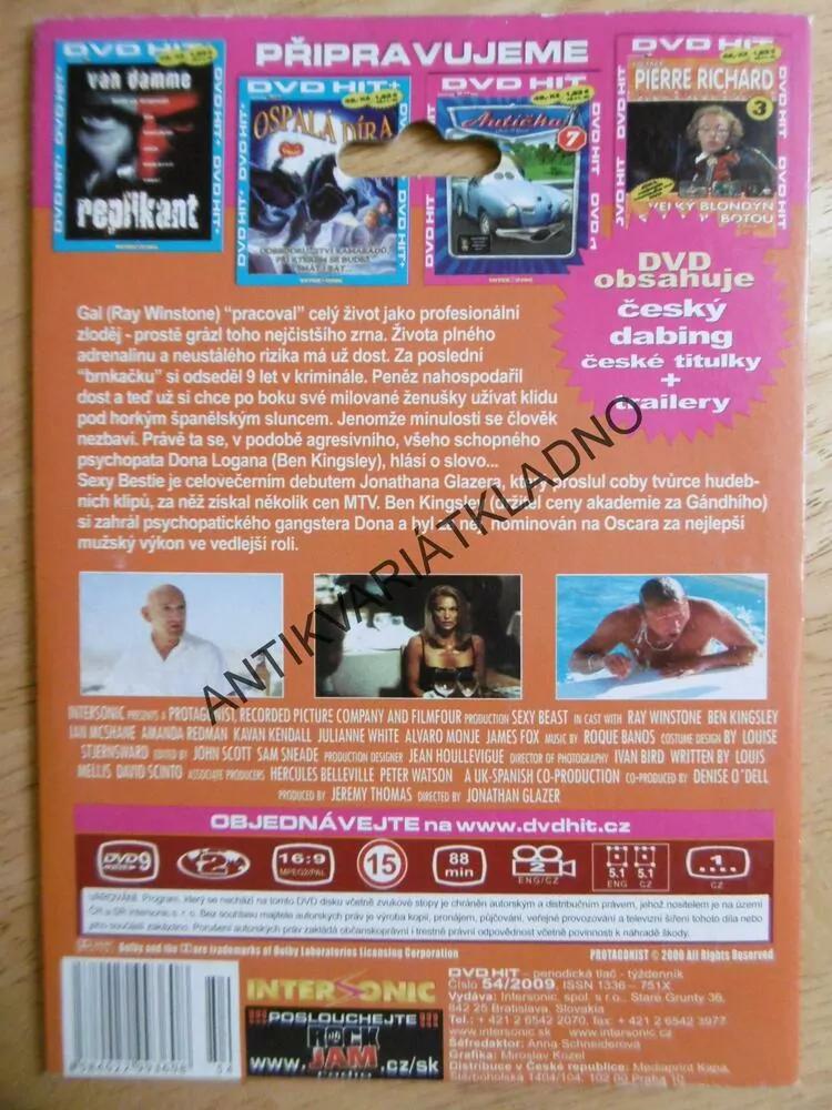 SEXY BESTIE, DVD FILM