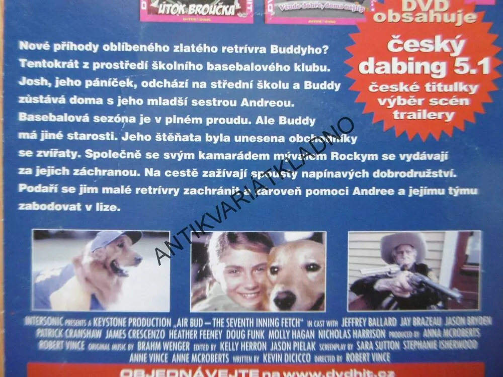 MŮJ PES BUDDY 4., DVD FILM