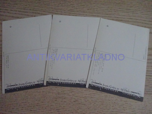 UMĚLECKÉ SKLO, SKLÁRNY, VÁZA, SKLENICE, ART DECO, 3 KUSY