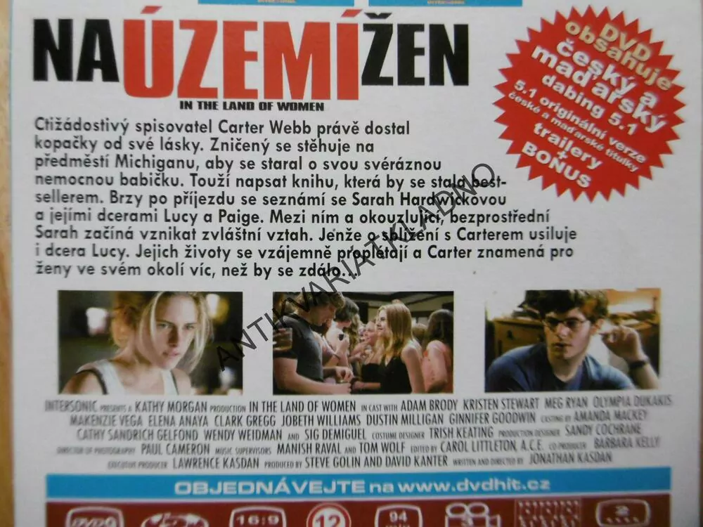 NA ÚZEMÍ ŽEN, DVD FILM