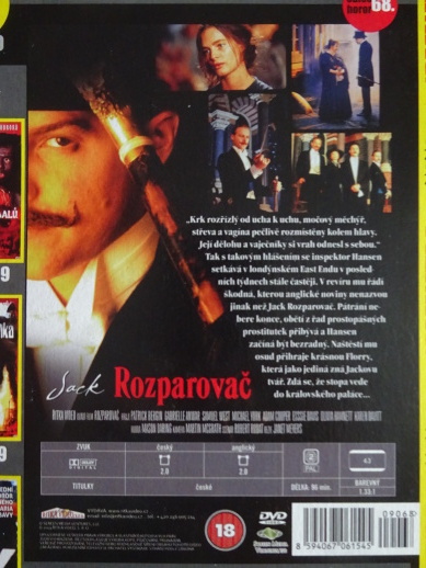 JACK ROZPAROVAČ, DVD FILM