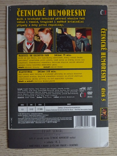 ČETNICKÉ HUMORESKY, DISK 5, DVD FILM
