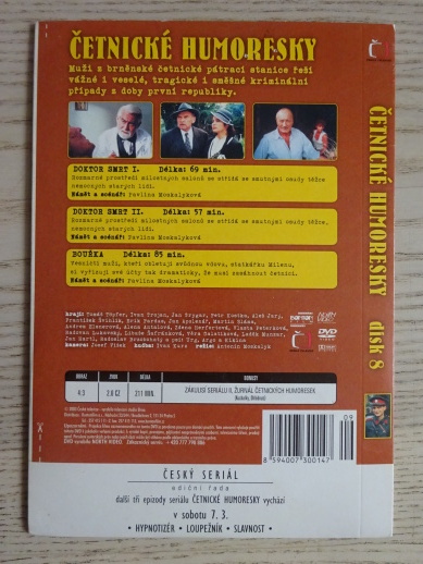ČETNICKÉ HUMORESKY, DISK 8, DVD FILM