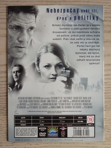 LŽIVÝ SVĚDEK, DVD FILM