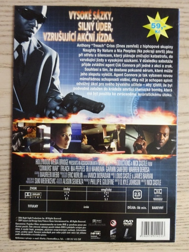 CONNORSOVA VÁLKA, DVD FILM