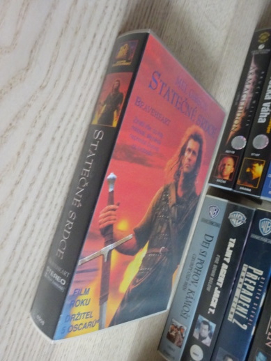 STATEČNÉ SRDCE, VHS
