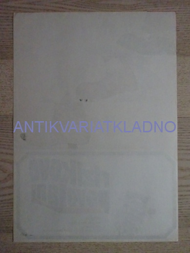 RIZIKOVÉ POVOLÁNÍ, FILM SSSR, R: SEGEL, PL: UNGRÁD, PLAKÁT 166