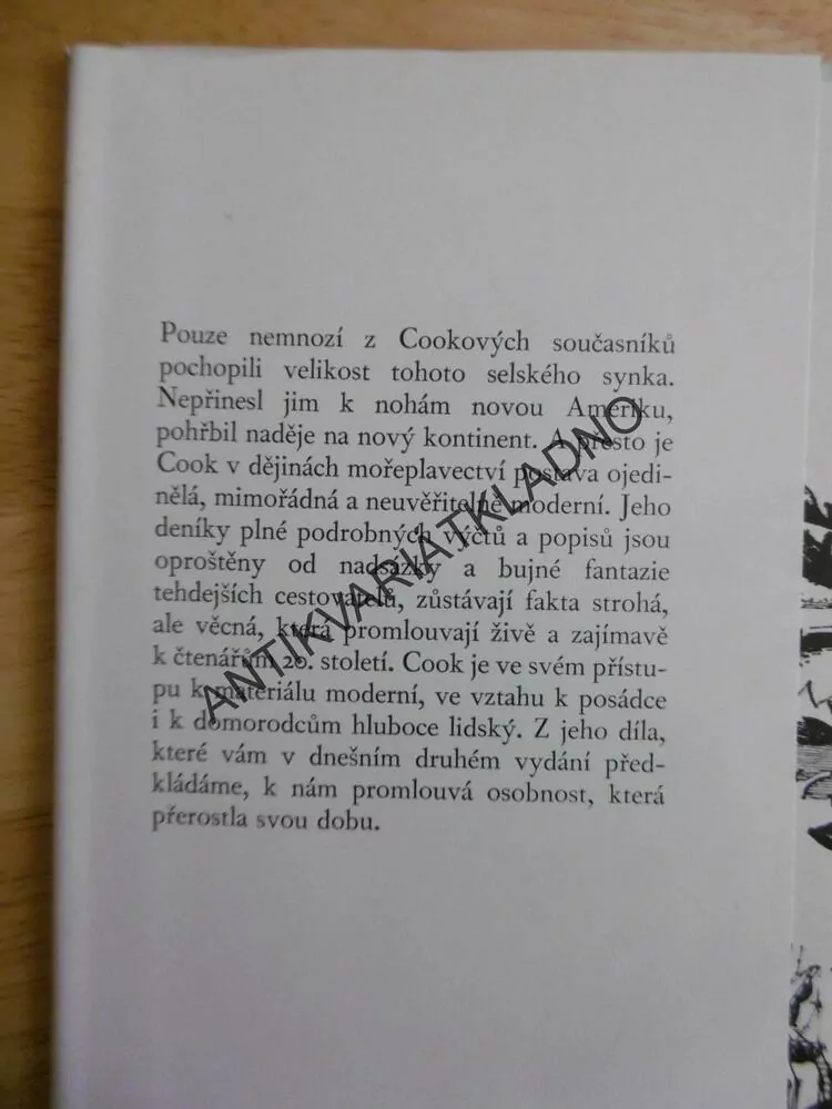JAMES COOK, CESTA KOLEM SVĚTA, MAJZNER