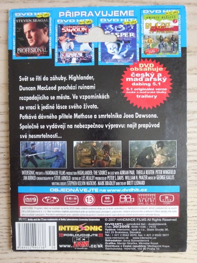HIGHLANDER 5, DVD FILM
