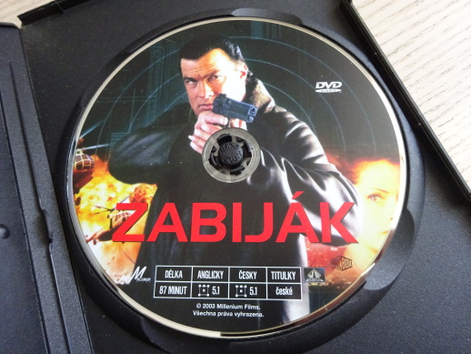 ZABIJÁK, JEHO CÍL: POMSTA, DVD FILM 