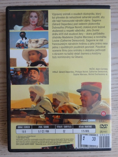 PEVNOST SAGANNE, DVD FILM