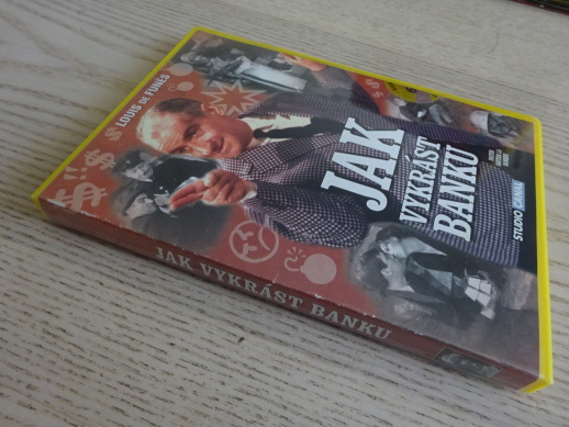 JAK VYKRÁST BANKU, DVD FILM
