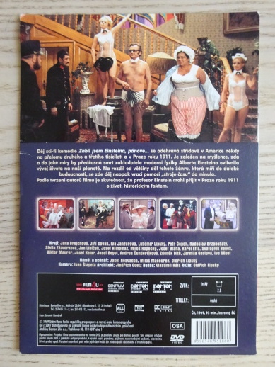 ZABIL JSEM EINSTEINA, PÁNOVÉ, DVD FILM
