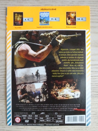 HROZBA V POUŠTI, DVD FILM HOROR
