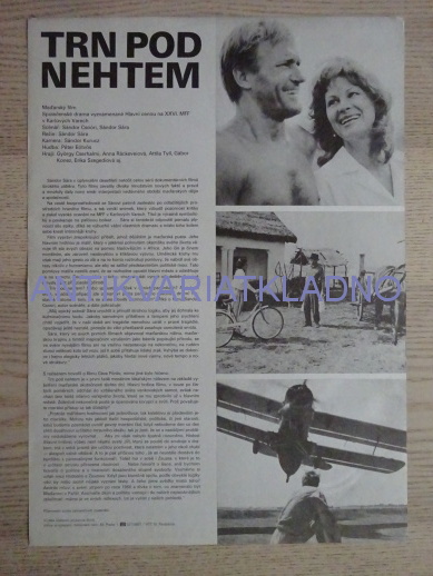 TRN POD NEHTEM, FILM HUN, R: SÁRA, PL: JAROŠ, PLAKÁT 315