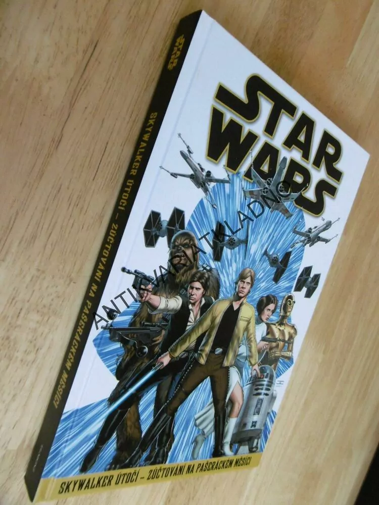 STAR WARS, SKYWALKER ÚTOČÍ ZÚČTOVÁNÍ NA PAŠERÁCKÉM MĚSÍCI, KOMIKS,