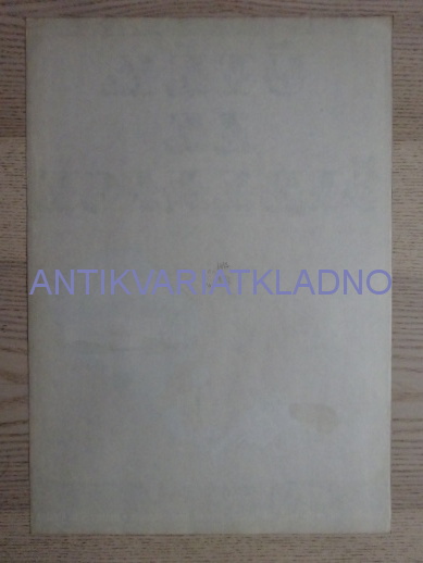 ÚTĚK ZE ŠIBENICE, FILM MEX, R: ALDAMA, PL: ŠEVČÍK, PLAKÁT 347