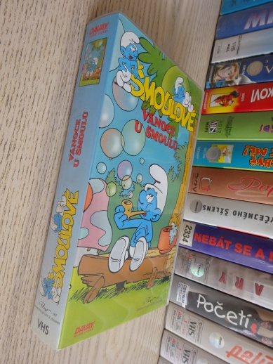 ŠMOULOVÉ, VÁNOCE U ŠMOULŮ, VHS VIDEOKAZETA