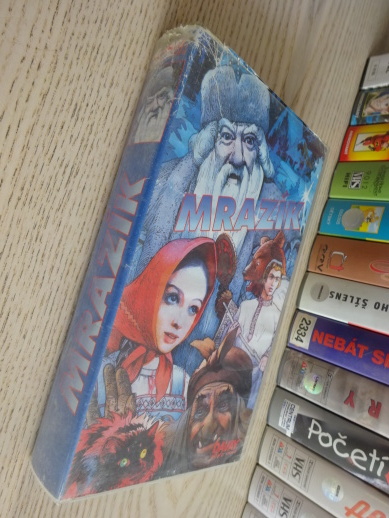 MRAZÍK, VHS VIDEOKAZETA